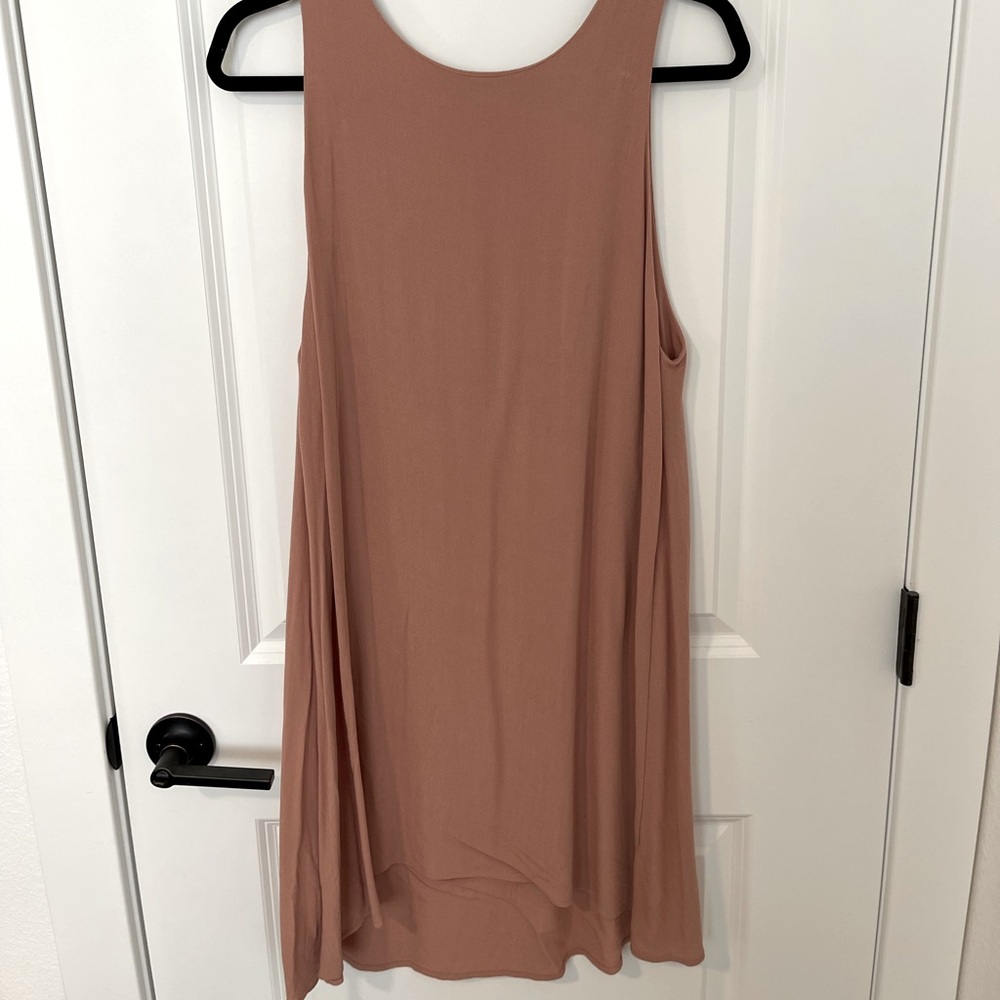 Audrey 3+1 Neutral Tan Dress